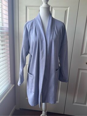 UGG Lavender Open-Front Shawl Collar Robe